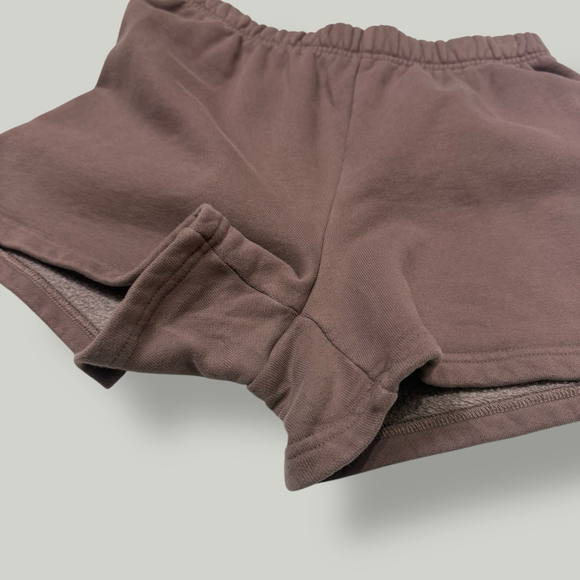 ARITZIA TNA Shorts Women Size 2XS Purple Cozy Fleece Perfect High-waisted Basic - Picture 14 of 16